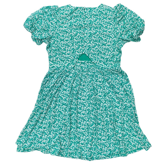 NWT Boden Women's Floral Back Cutout Dress in Emerald Floret Bud (12R) - Picture 7 of 9